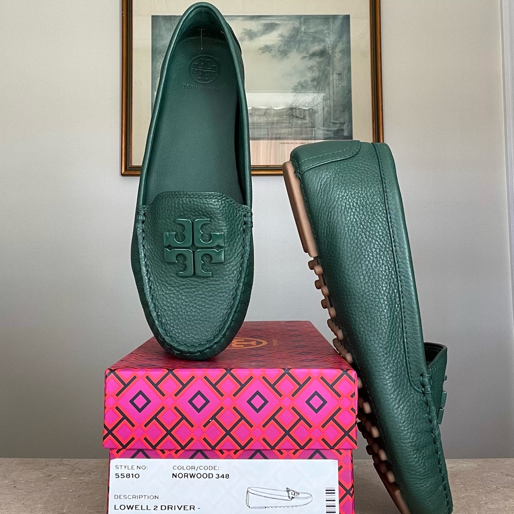 🔥🔥🔥 BNIB Tory Burch Lowell 2 Driver